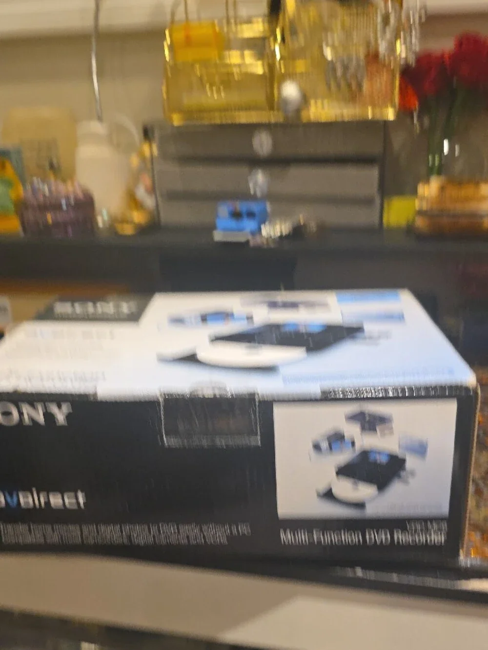 Sony Black and White DVDirect Multi-Function DVD Recorder Box